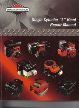 Cover art for Briggs & Stratton Single Cylinder"L" Head Repair Manual, part No. 270962-6/99