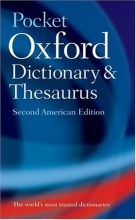 Cover art for The Pocket Oxford Dictionary and Thesaurus
