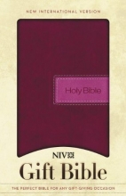 Cover art for NIV, Gift Bible, Leathersoft, Pink, Red Letter Edition
