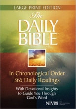 Cover art for The Daily Bible Large Print Edition