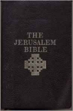 Cover art for The Jerusalem Bible (1966 copy in black)