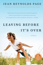 Cover art for Leaving Before It's Over: A Novel