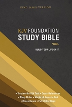 Cover art for KJV, Foundation Study Bible, Hardcover: Holy Bible, King James Version
