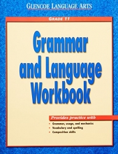 Cover art for Glencoe Language Arts Grammar and Language Workbook Grade 11