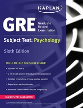 Cover art for GRE Subject Test: Psychology (Kaplan Test Prep)