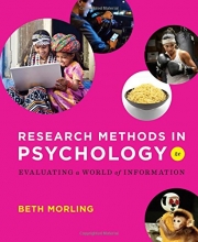 Cover art for Research Methods in Psychology: Evaluating a World of Information (Second Edition)