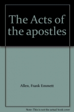 Cover art for The Acts of the apostles
