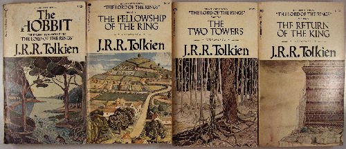Cover art for Hobbit and Lord of the Rings Trilogy - Boxed Set of 4 Books