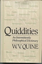 Cover art for Quiddities: An Intermittently Philosophical Dictionary