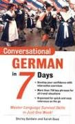 Cover art for Conversational German in 7 Days