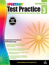 Cover art for Spectrum Test Practice, Grade 3