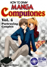Cover art for How To Draw Manga Computones Volume 4: Portraying Couples (v. 4)