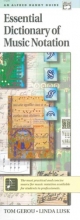 Cover art for Essential Dictionary of Music Notation