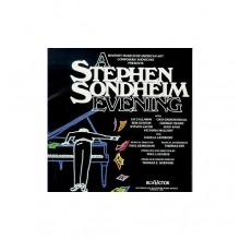 Cover art for A Stephen Sondheim Evening (Double Vinyl LP) Live 1983 Recording