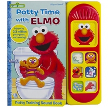 Cover art for Sesame Street - Potty Time with Elmo - Potty Training Sound Book - PI Kids