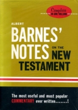 Cover art for Barne's Notes on the New Testament, Complete and Unabridged in One Volume