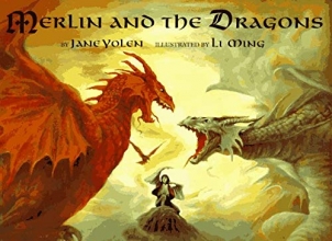 Cover art for Merlin and the Dragons