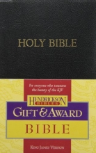 Cover art for The Holy Bible: King James Version, Black, Imitation Leather, Gift & Award