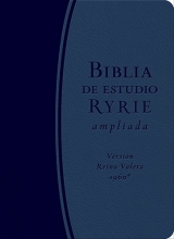 Cover art for Biblia de estudio Ryrie ampliada (Spanish Edition)