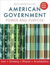 Cover art for American Government: Power and Purpose (Brief Eleventh Edition, 2010 Election Update)