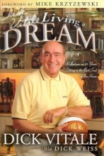Cover art for Dick Vitale's Living a Dream: Reflections on 25 Years Sitting in the Best Seat in the House