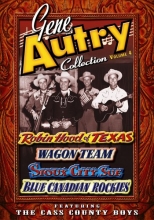 Cover art for Gene Autry Collection, Vol. 4, featuring The Cass County Boys