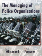 Cover art for Managing of Police Organizations (6th Edition)