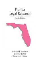 Cover art for Florida Legal Research, Fourth Edition