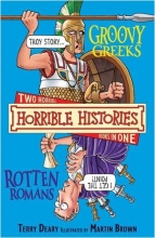 Cover art for The Groovy Greeks (Horrible Histories Collections)