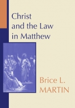Cover art for Christ and the Law in Matthew: