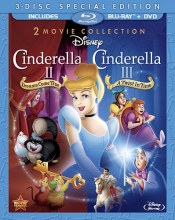 Cover art for Cinderella II: Dreams Come True / Cinderella III: A Twist In Time [Blu-ray]