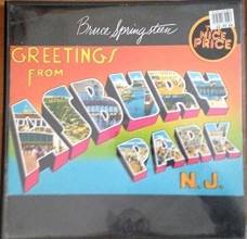 Cover art for Greetings from Asbury Park N.J. (US, 1973) / Vinyl record [Vinyl-LP]