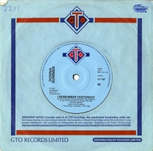 Cover art for Donna Summer - I Remember Yesterday - LP vinyl