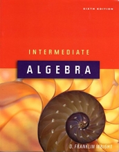 Cover art for Intermediate Algebra, 6th Edition
