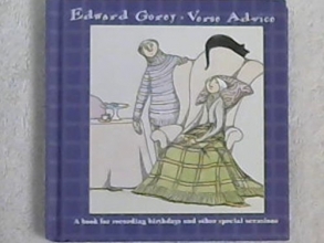 Cover art for Edward Gorey: Verse Advice: A Book for Recording Birthdays and Other Special Occasions (Perpetual Calendar)