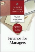 Cover art for Finance for Managers (Harvard Business Essentials)