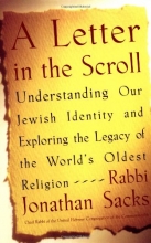 Cover art for A Letter in the Scroll: Understanding Our Jewish Identity and Exploring the Legacy of the World's Oldest Religion