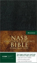 Cover art for NASB Giant Print Reference Bible, Personal Size