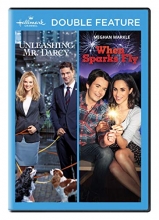 Cover art for Hallmark Double Feature: Unleashing Mr. Darcy / When Sparks Fly