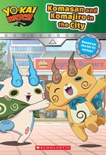 Cover art for Komasan and Komajiro in the City (Yo-kai Watch Chapter Book #2)