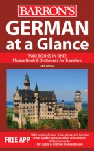 Cover art for German at a Glance: Foreign Language Phrasebook & Dictionary (At a Glance Series)