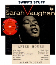 Cover art for AFTER HOURS WITH SARAH VAUGHAN