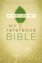 Cover art for NIV, Reference Bible, Giant Print, Paperback