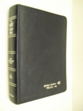 Cover art for Holy Bible: New International Version/Study/Navy Blue Bonded Leather/81139