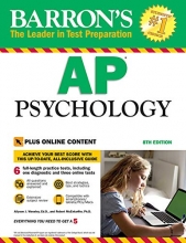 Cover art for Barron's AP Psychology with Online Tests