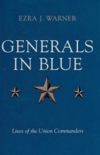 Cover art for Generals in Blue: Lives of the Union Commanders
