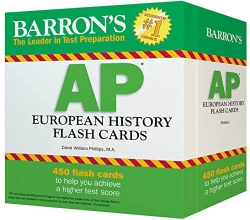 Cover art for Barron's AP European History Flash Cards