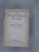 Cover art for The anchorage of life,