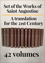 Cover art for The works of Saint Augustine: A translation for the 21st century (Currently at 42 volumes)