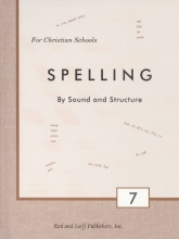 Cover art for Spelling By Sound and Structure Grade 7